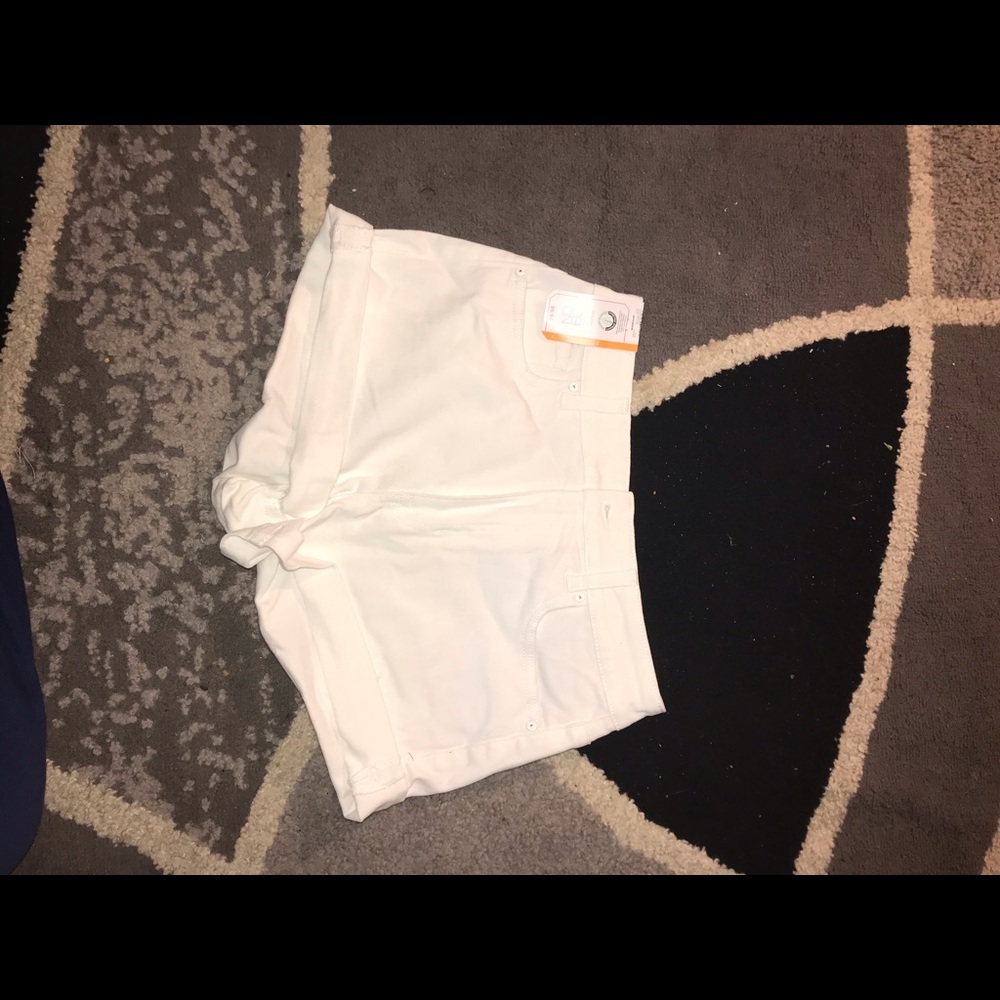 White shorts